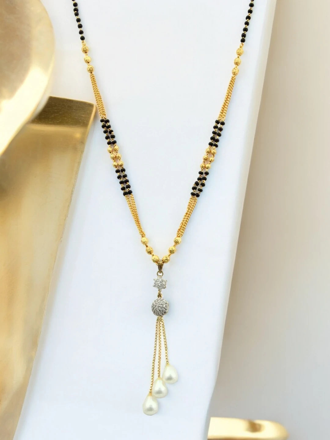 Double Layered Dangling Mangalsutra