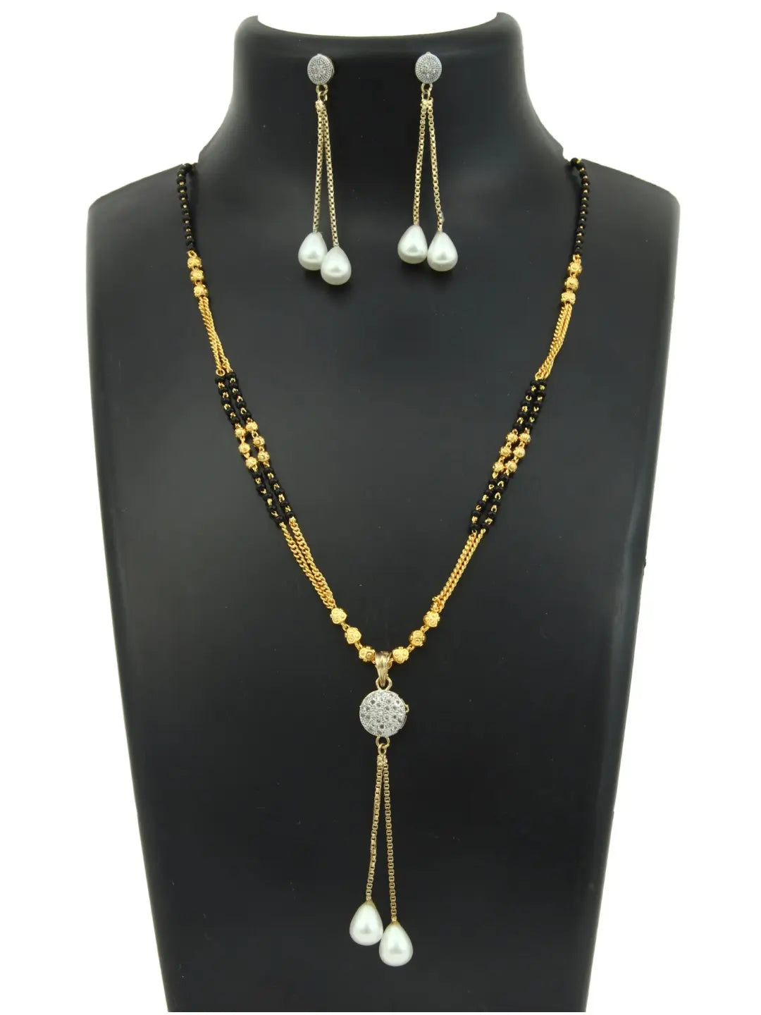 American Diamond Dangling Mangalsutra