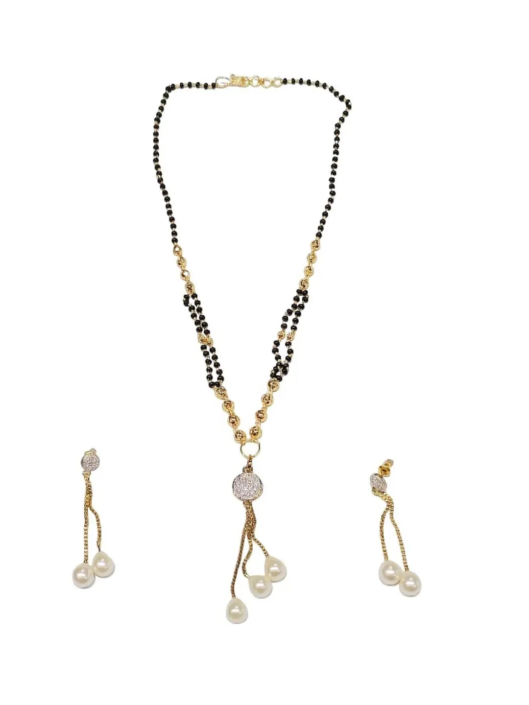 American Diamond Dangling Mangalsutra