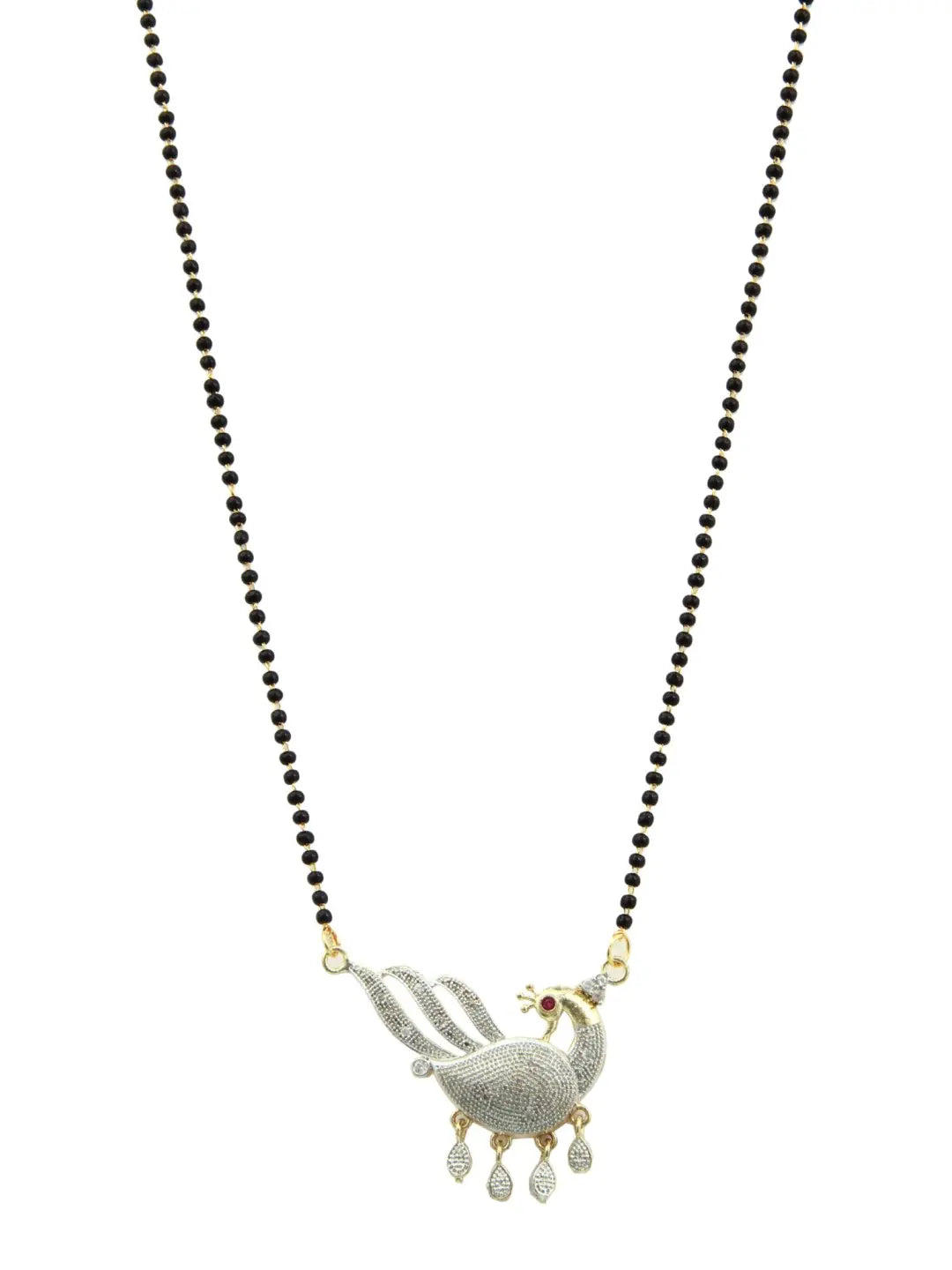 Peacock Pendant Mangalsutra