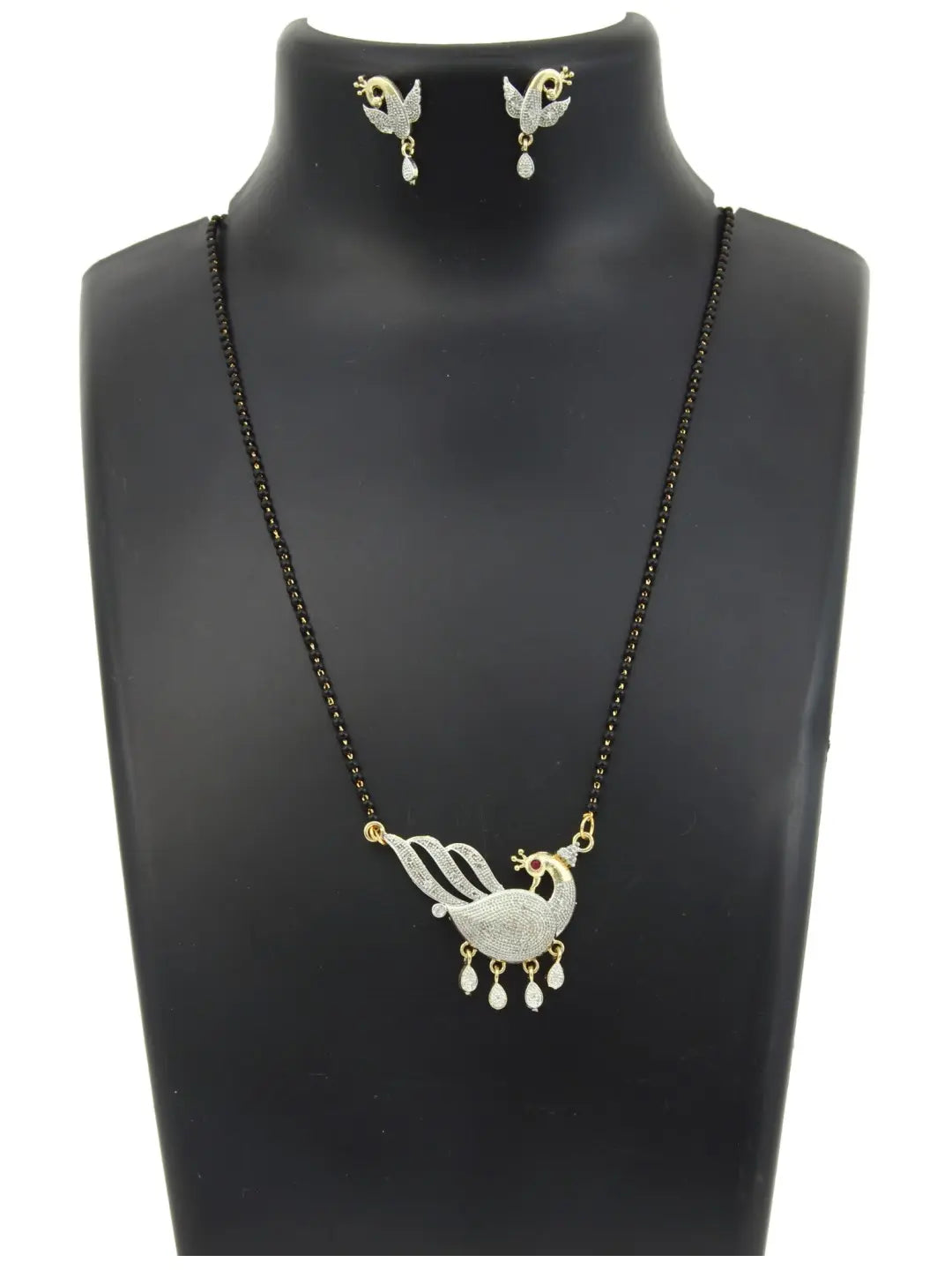 Peacock Pendant Mangalsutra