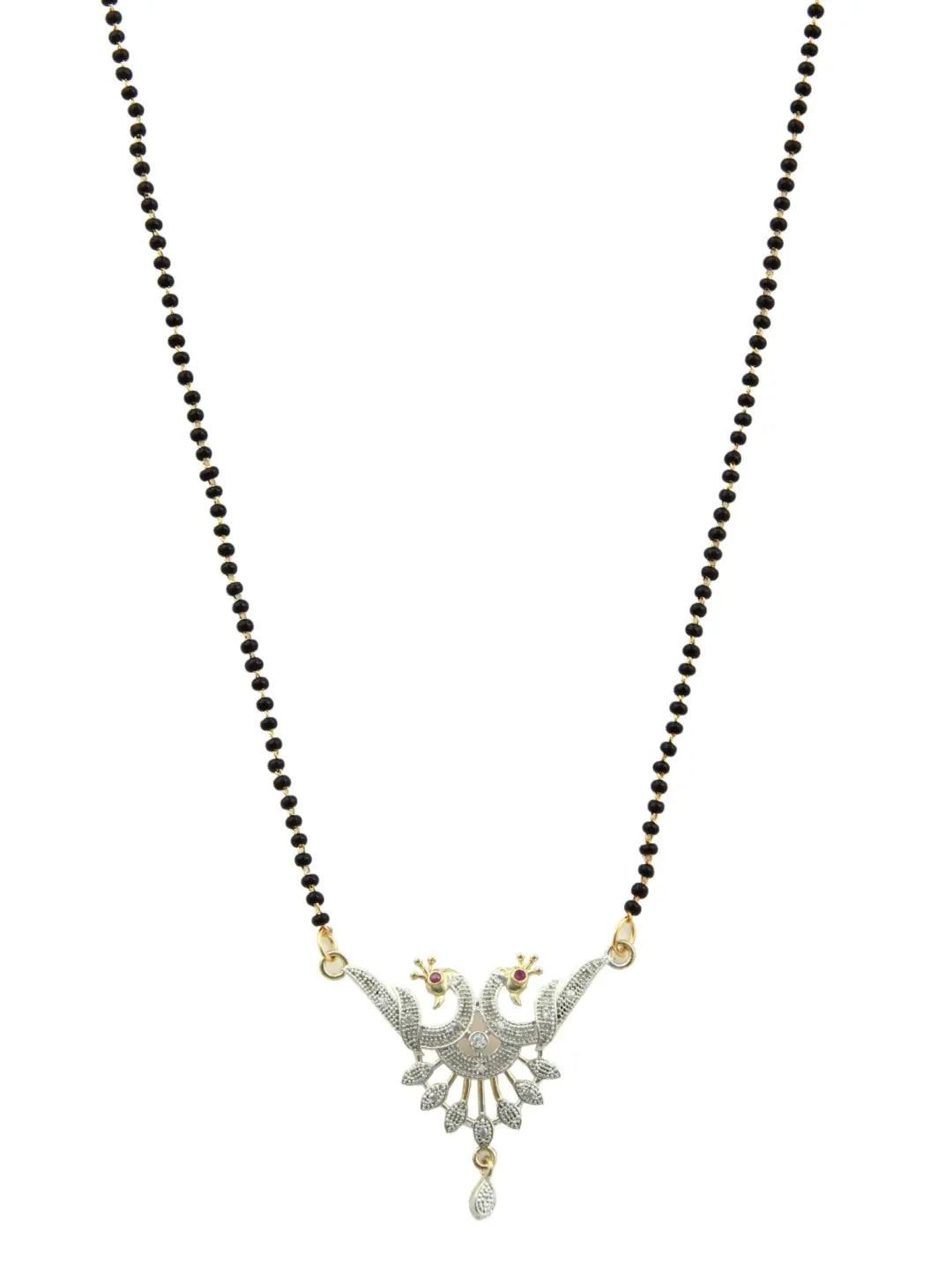 Dual Peacock Mangalsutra