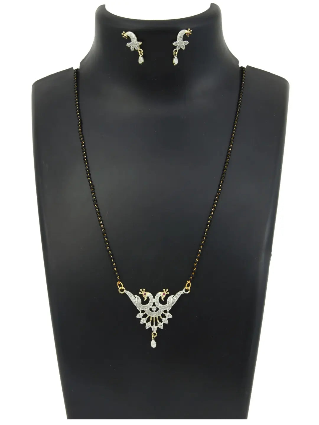 Dual Peacock Mangalsutra