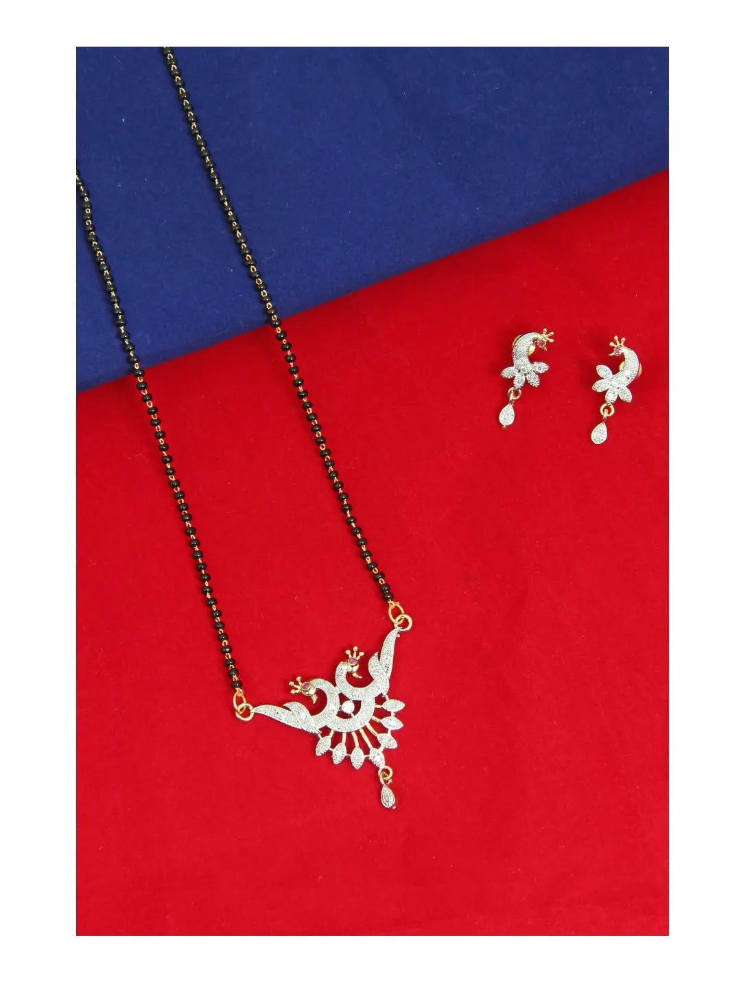 Dual Peacock Mangalsutra