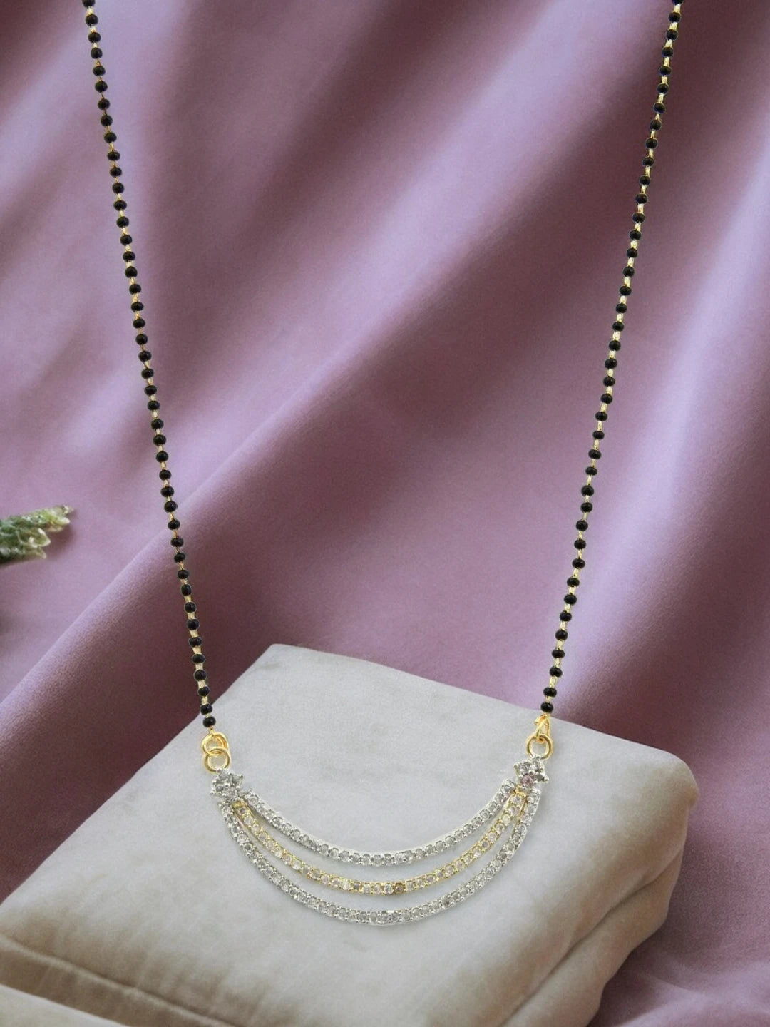 Half Moon Mangalsutra