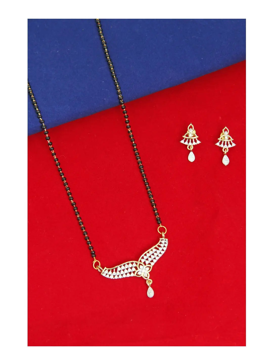 Floral Pendant Mangalsutra