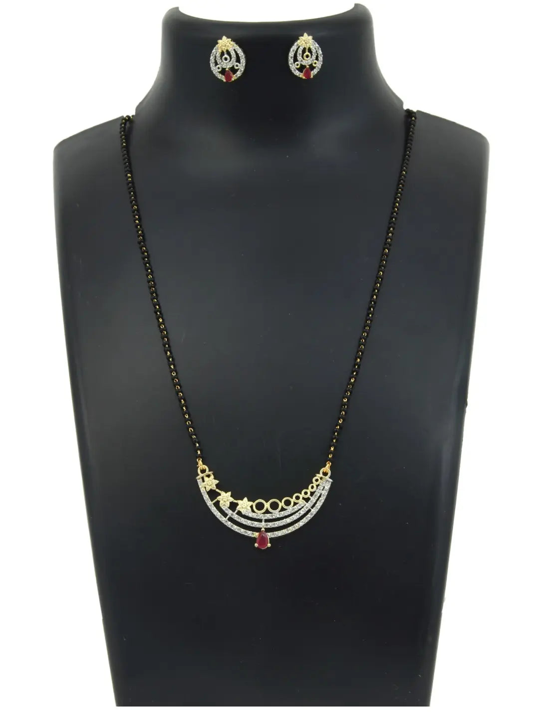 Half Moon Sterling Star Mangalsutra