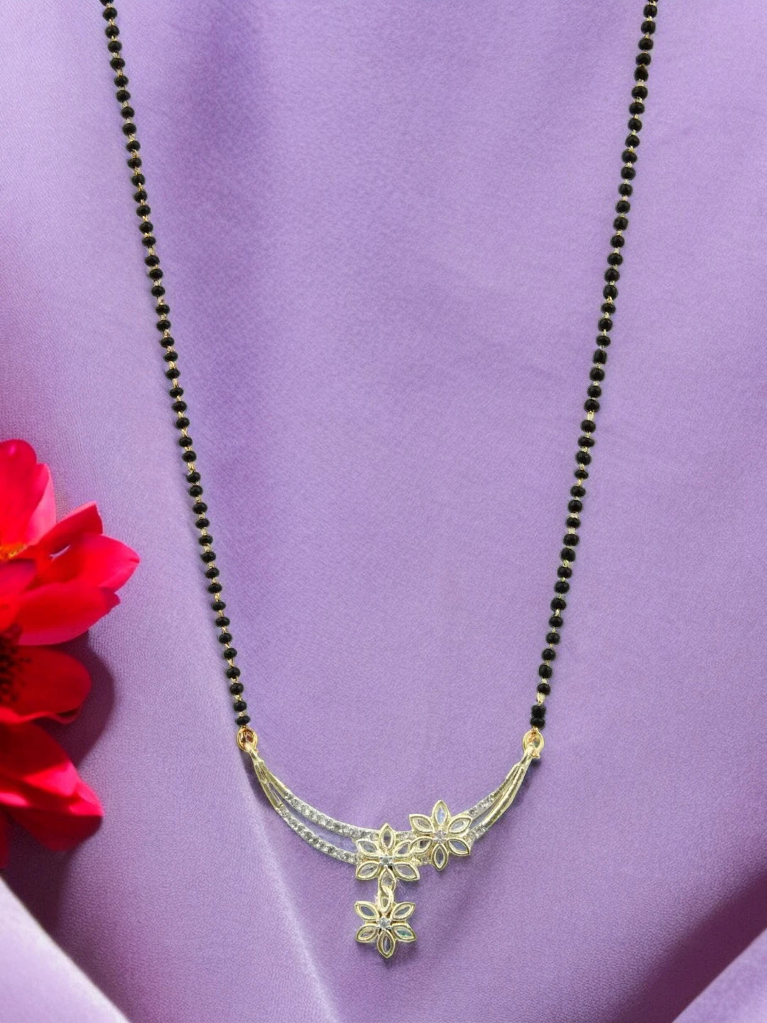 Trio Floral Mangalsutra