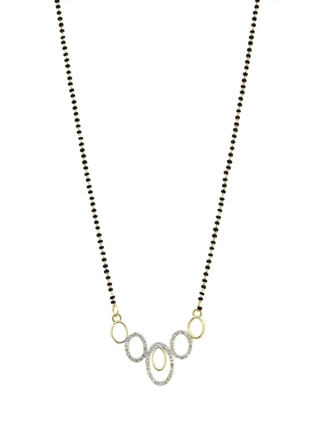 Oval Rings Mangalsutra