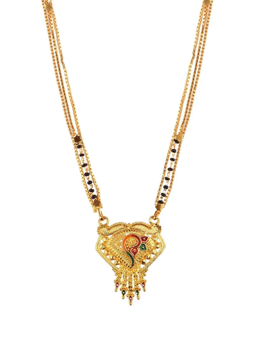 Black Beads Long Mangalsutra