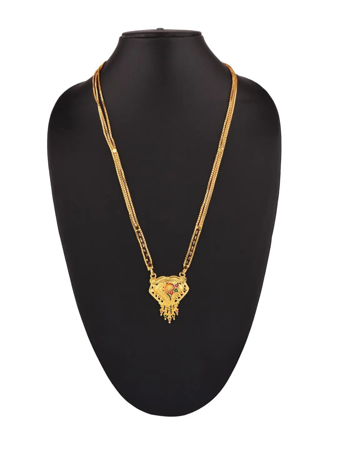 Black Beads Long Mangalsutra