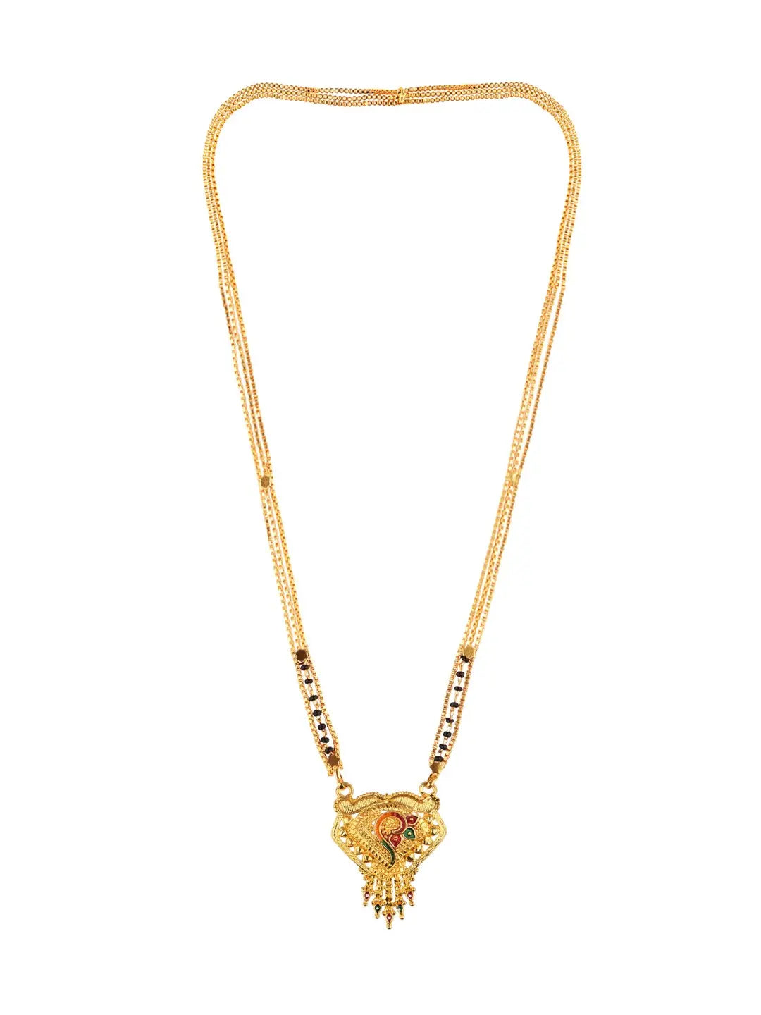 Black Beads Long Mangalsutra