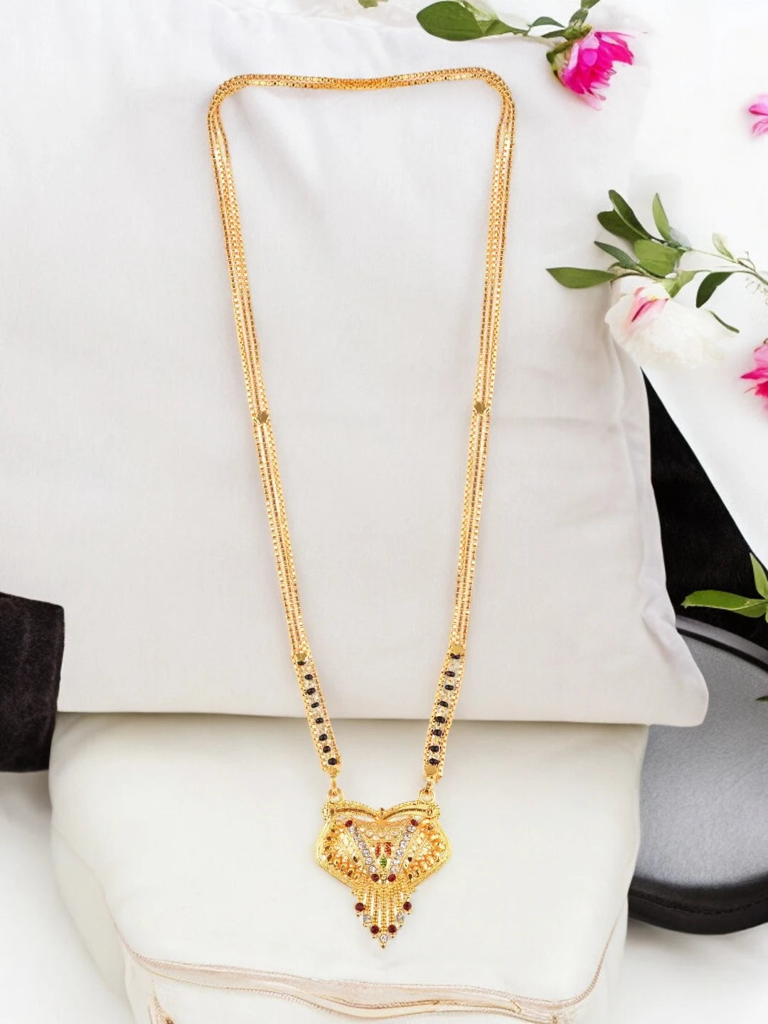 Gold Plated Long Mangalsutra