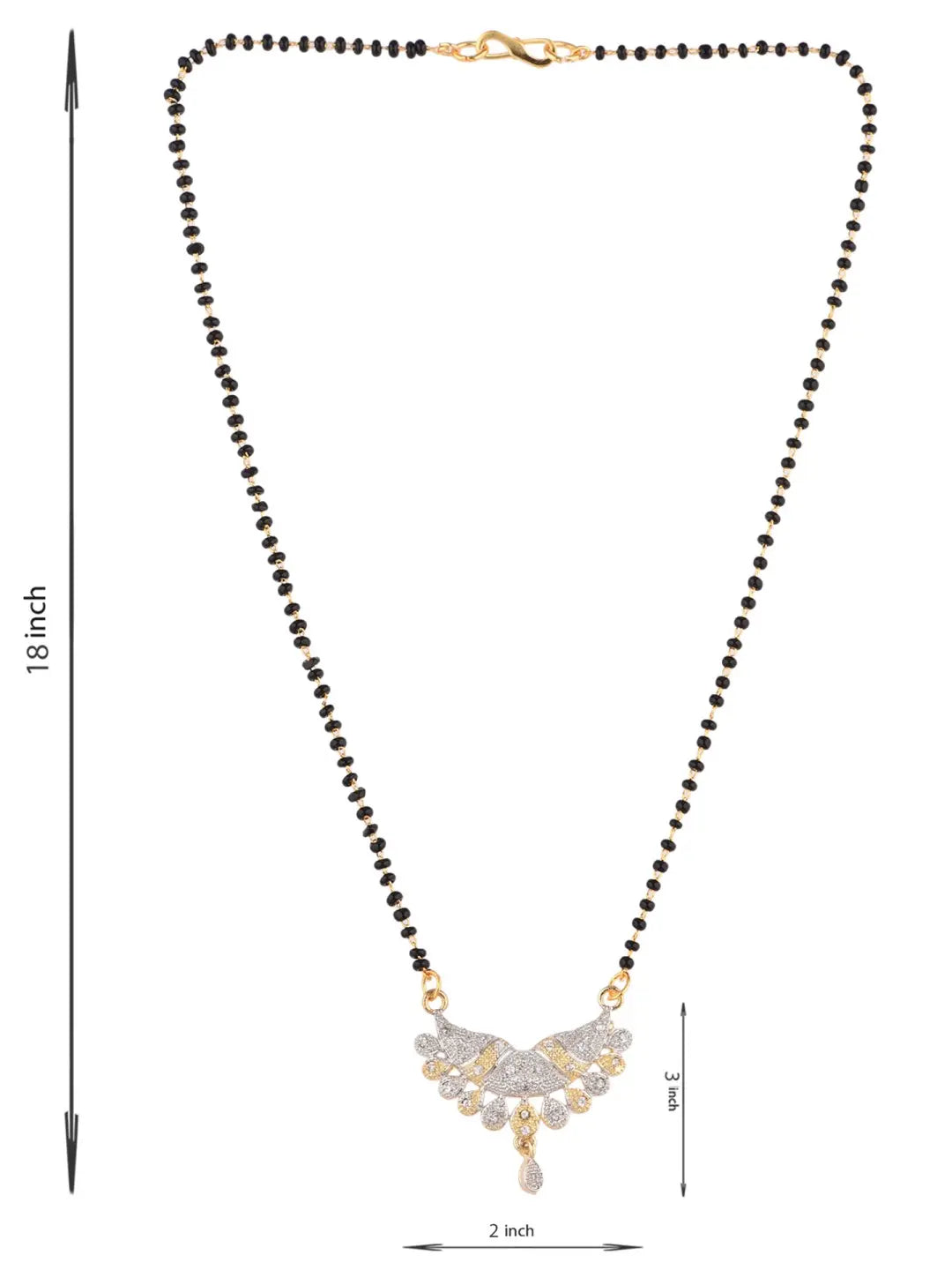 Gold Plated AD Mangalsutra