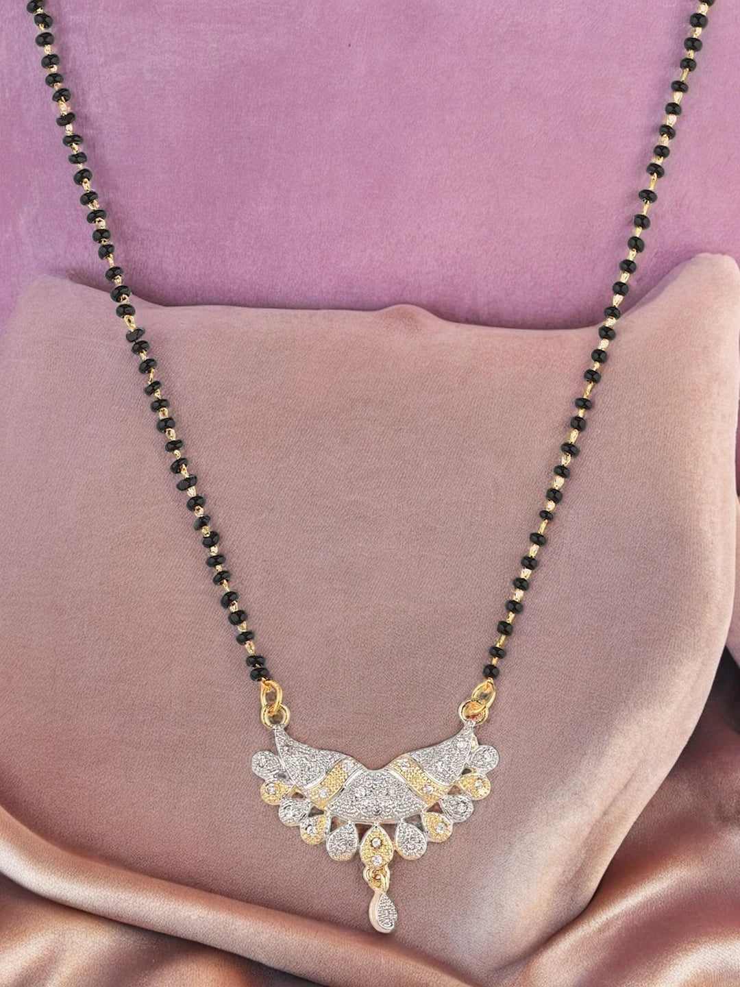 Gold Plated AD Mangalsutra