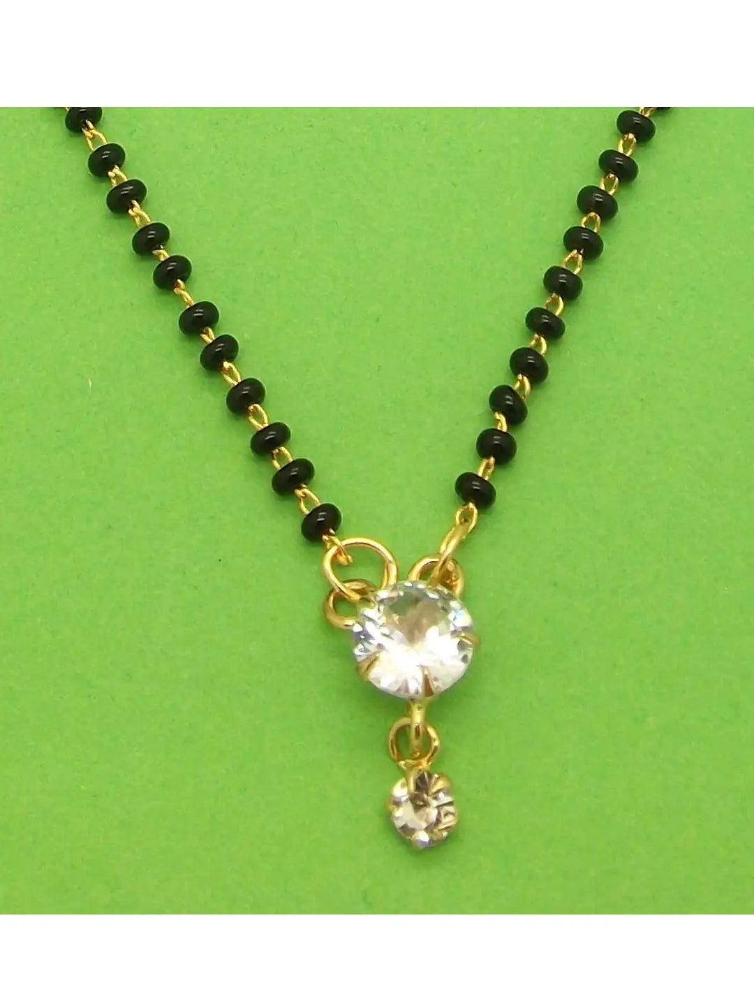 Single Diamond Mangalsutra