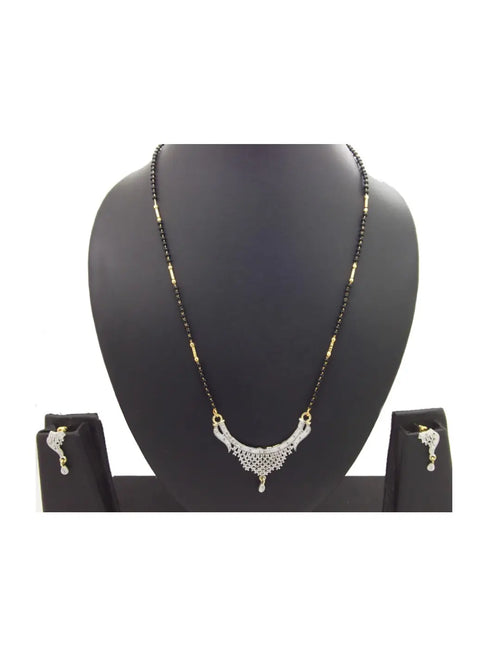 AD Mangalsutra With Earrings