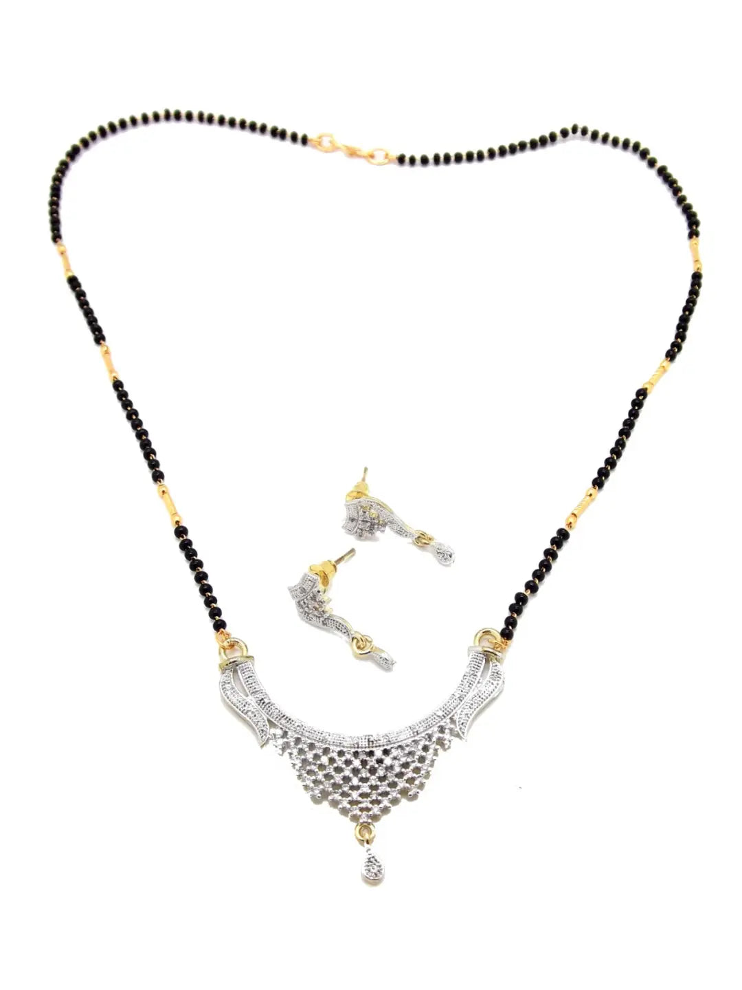 AD Mangalsutra With Earrings