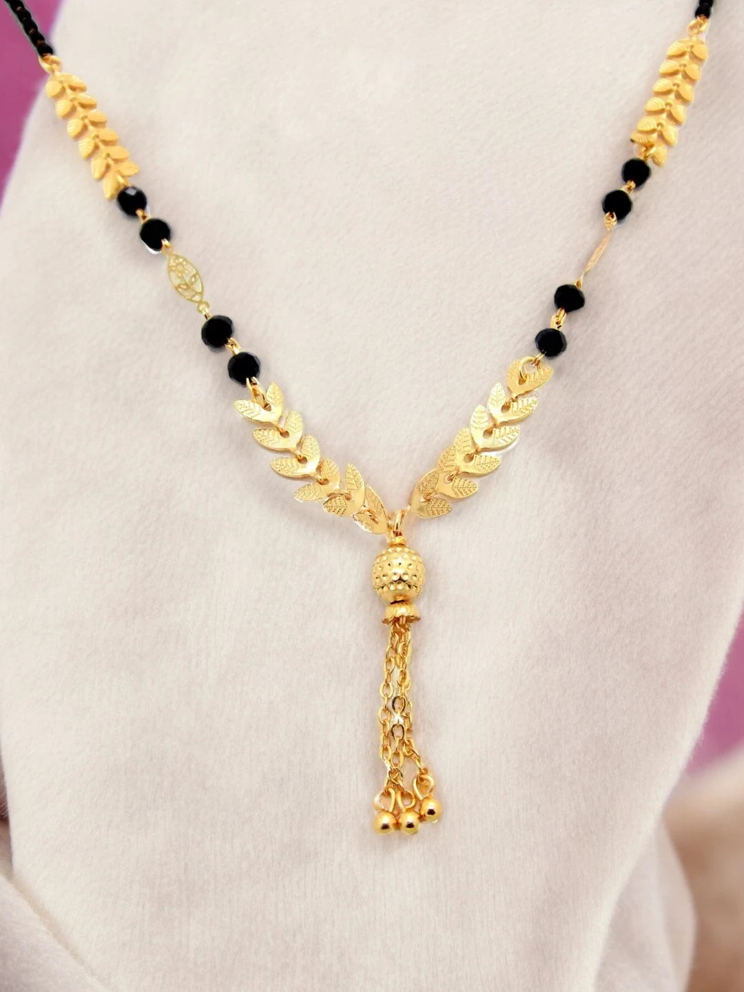Gold Plated Dangling Mangalsutra