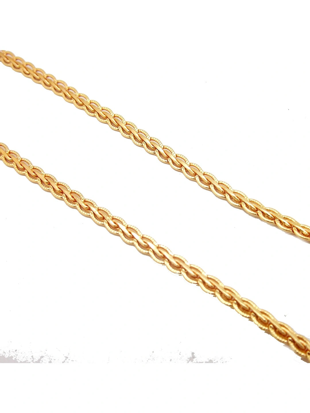 Gold Plated Flat Chain