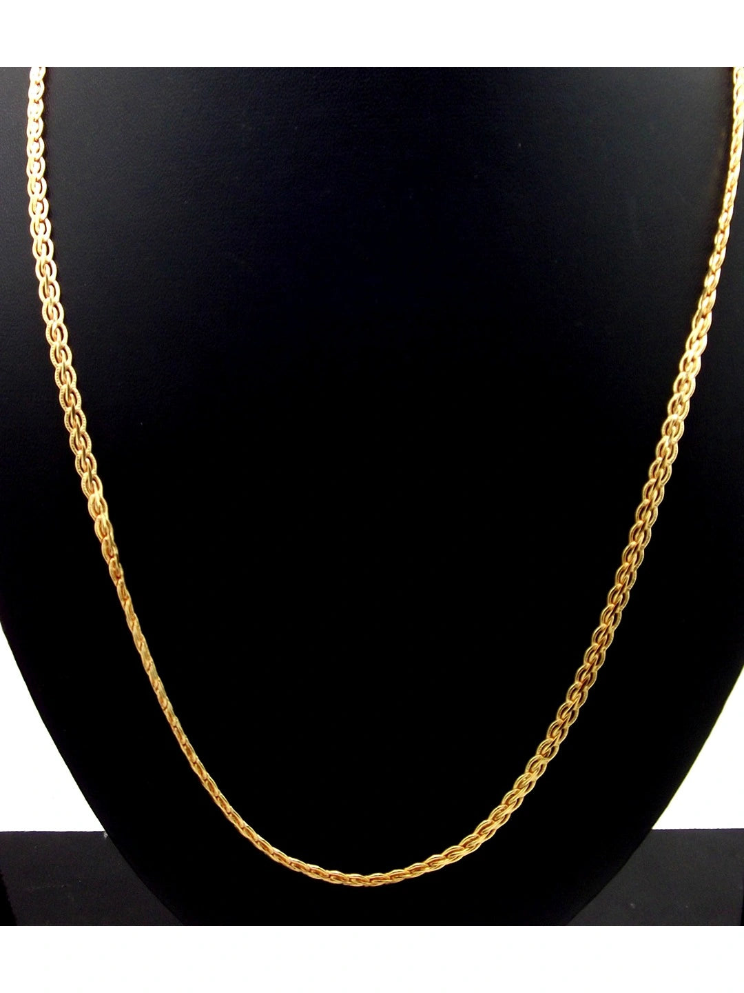 Gold Plated Flat Chain