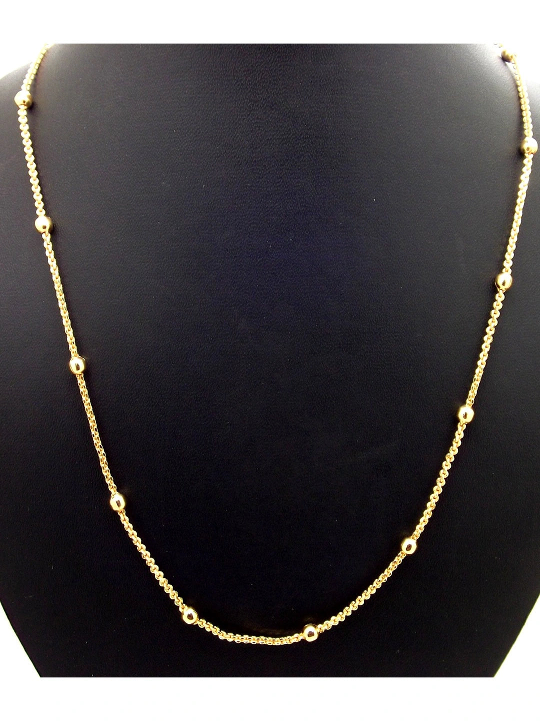 Gold Plated Ball Chain