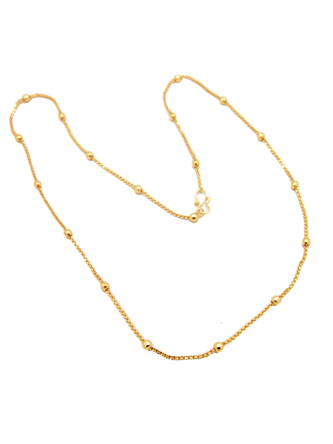 Gold Plated Ball Chain