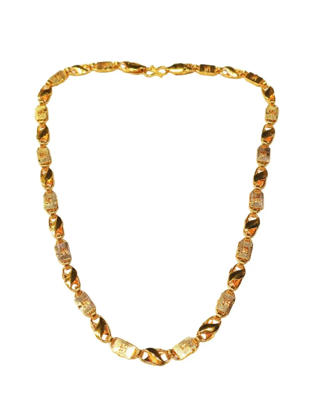 Gold Plated Cutwork Chain