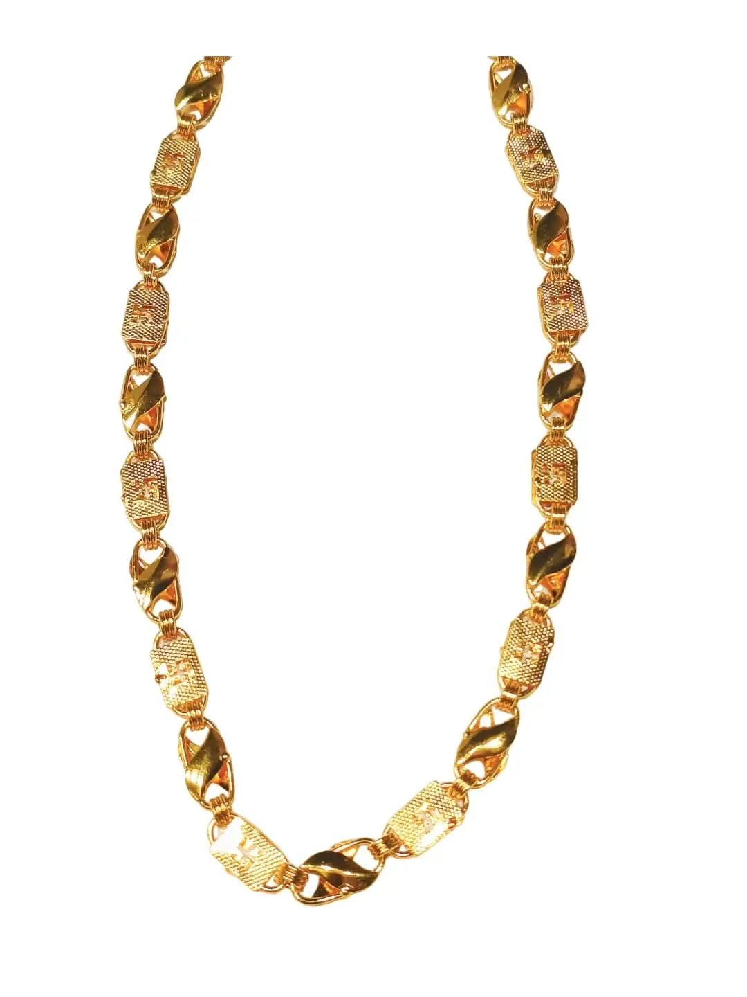 Gold Plated Cutwork Chain