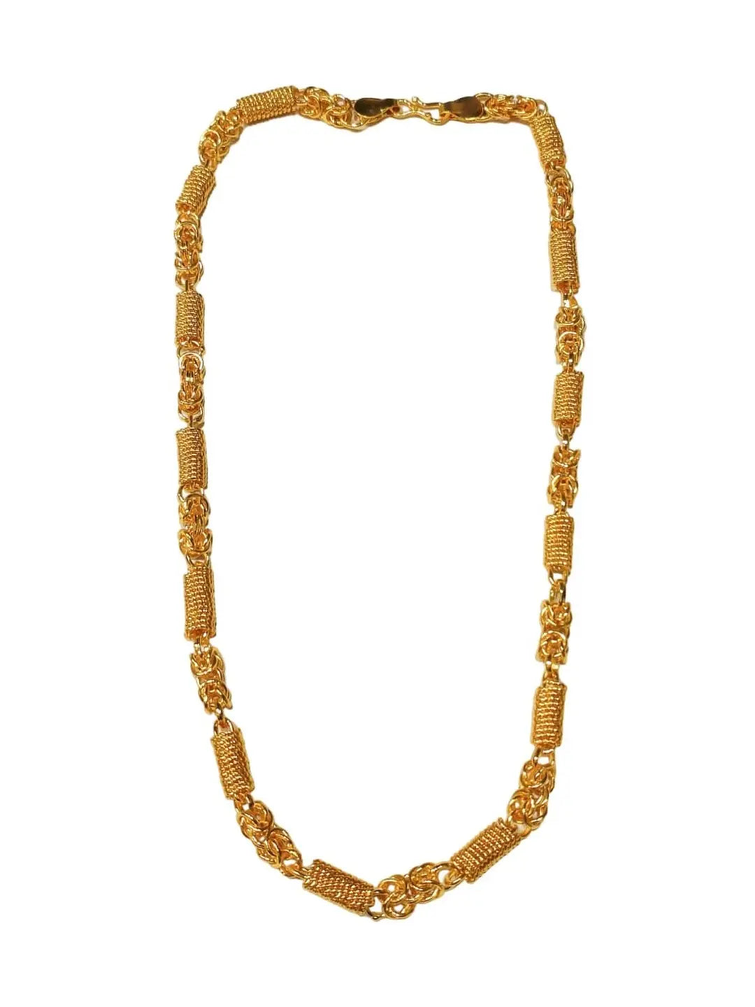 Gold Plated Spring Rolo Chain