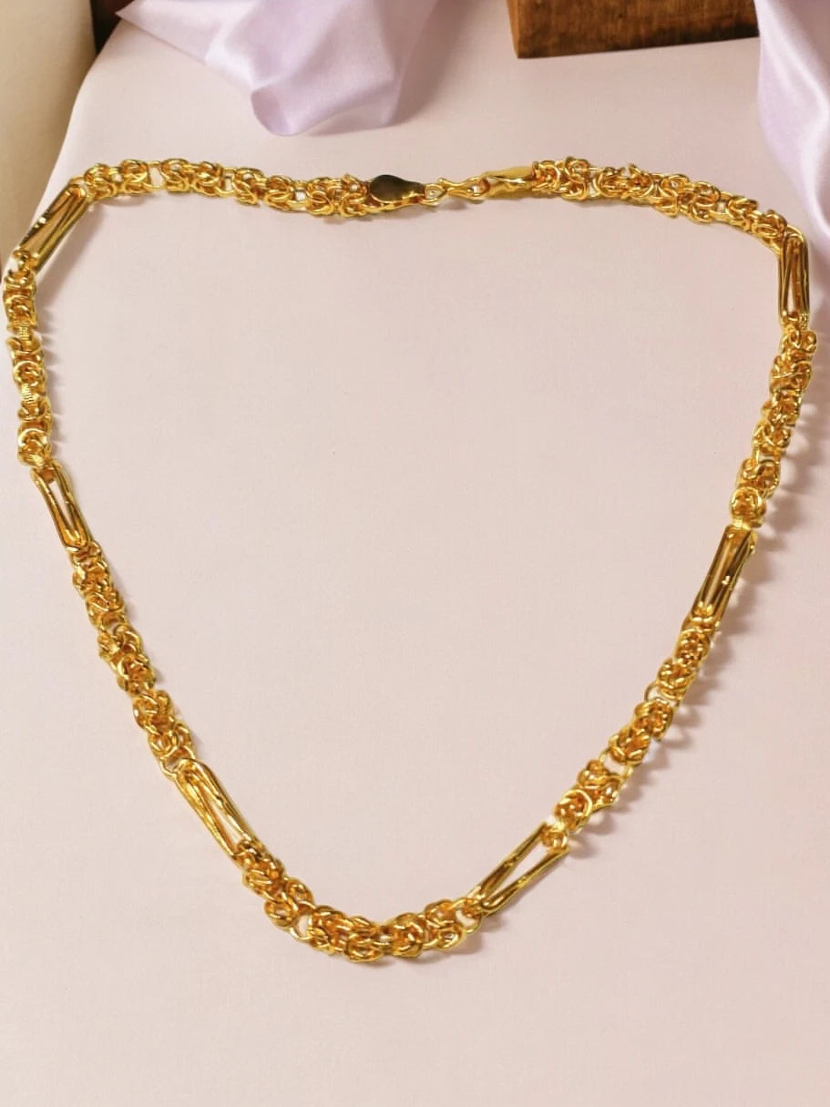 Gold Plated Figaro Chain