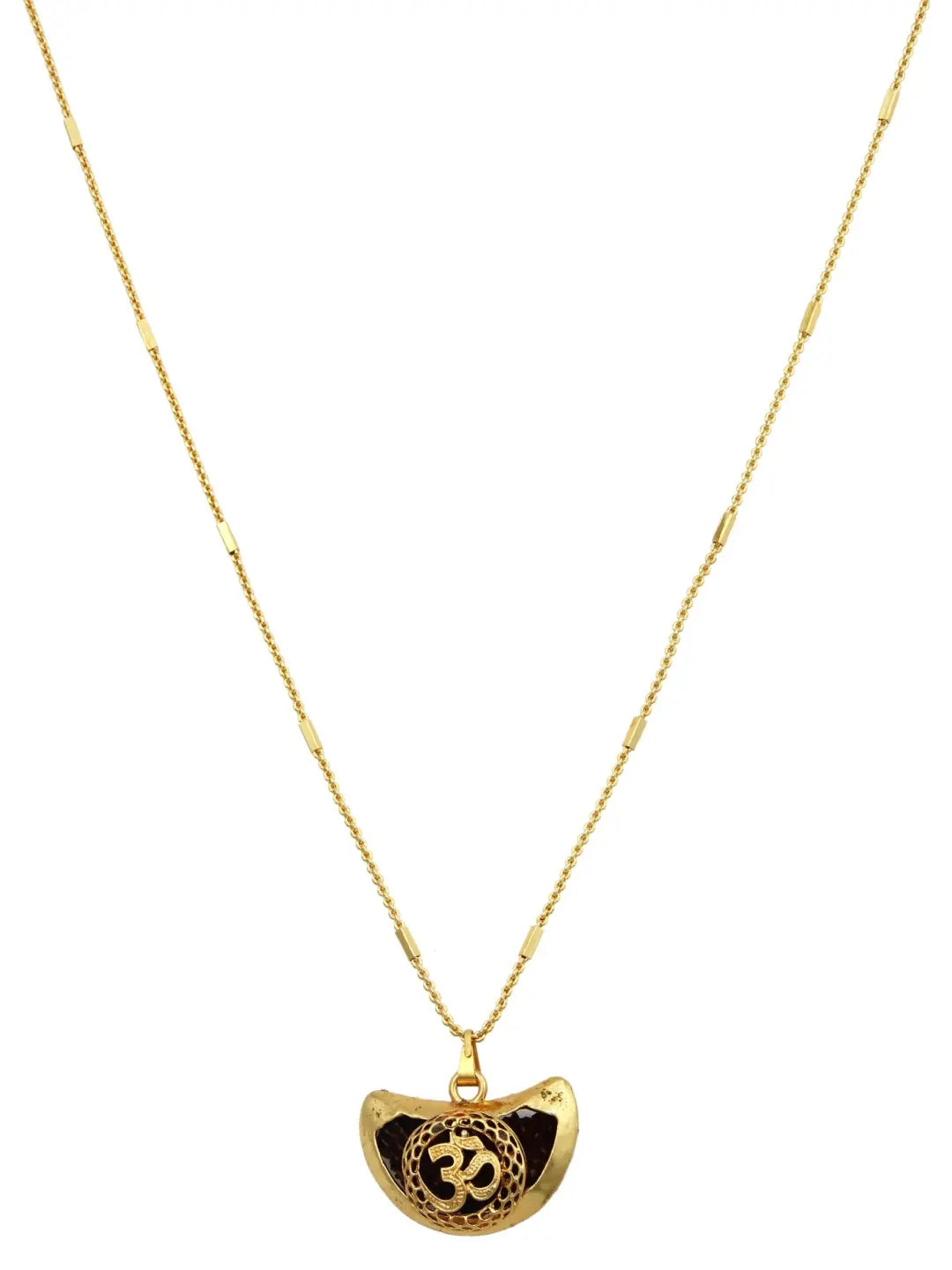 Gold Plated Om Chain