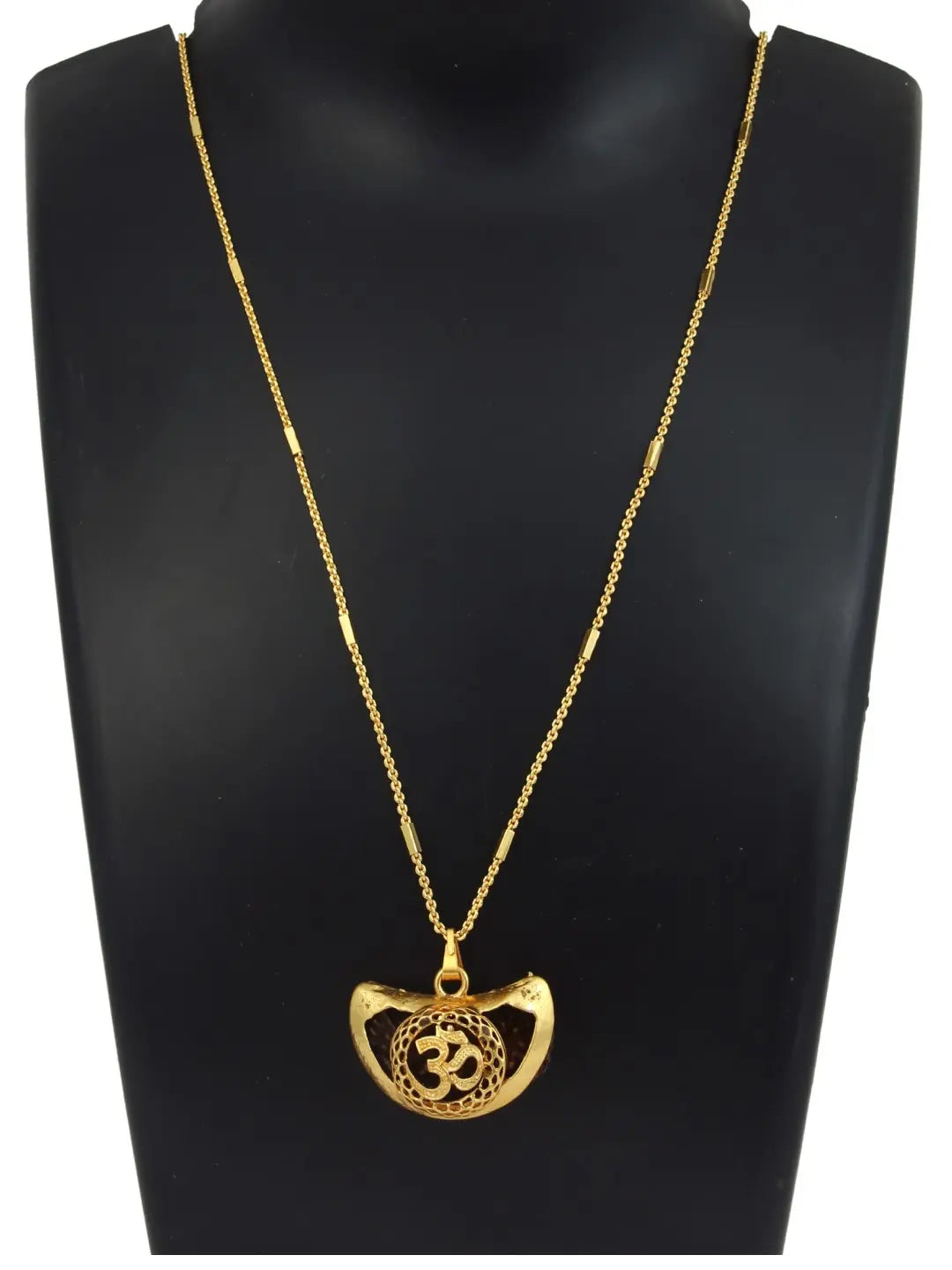 Gold Plated Om Chain