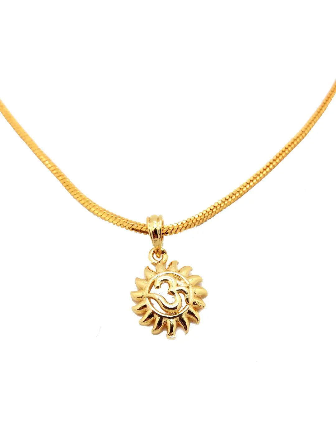 Surya Om Pendant Chain
