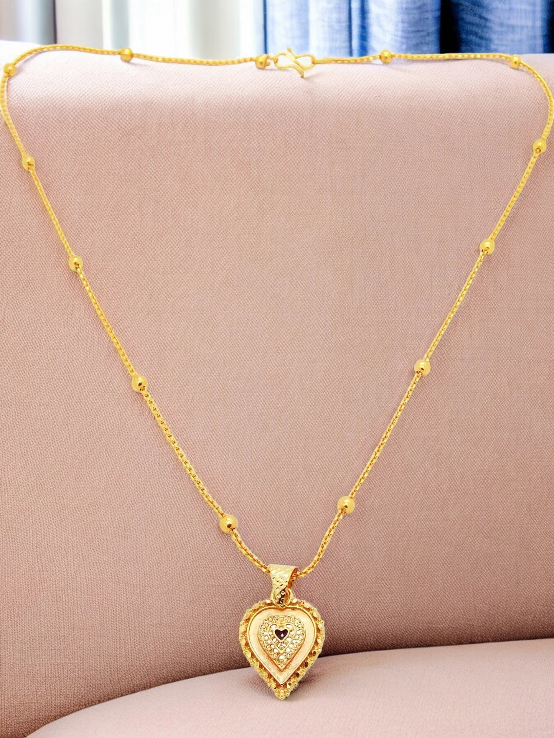 Heart Pendant Chain