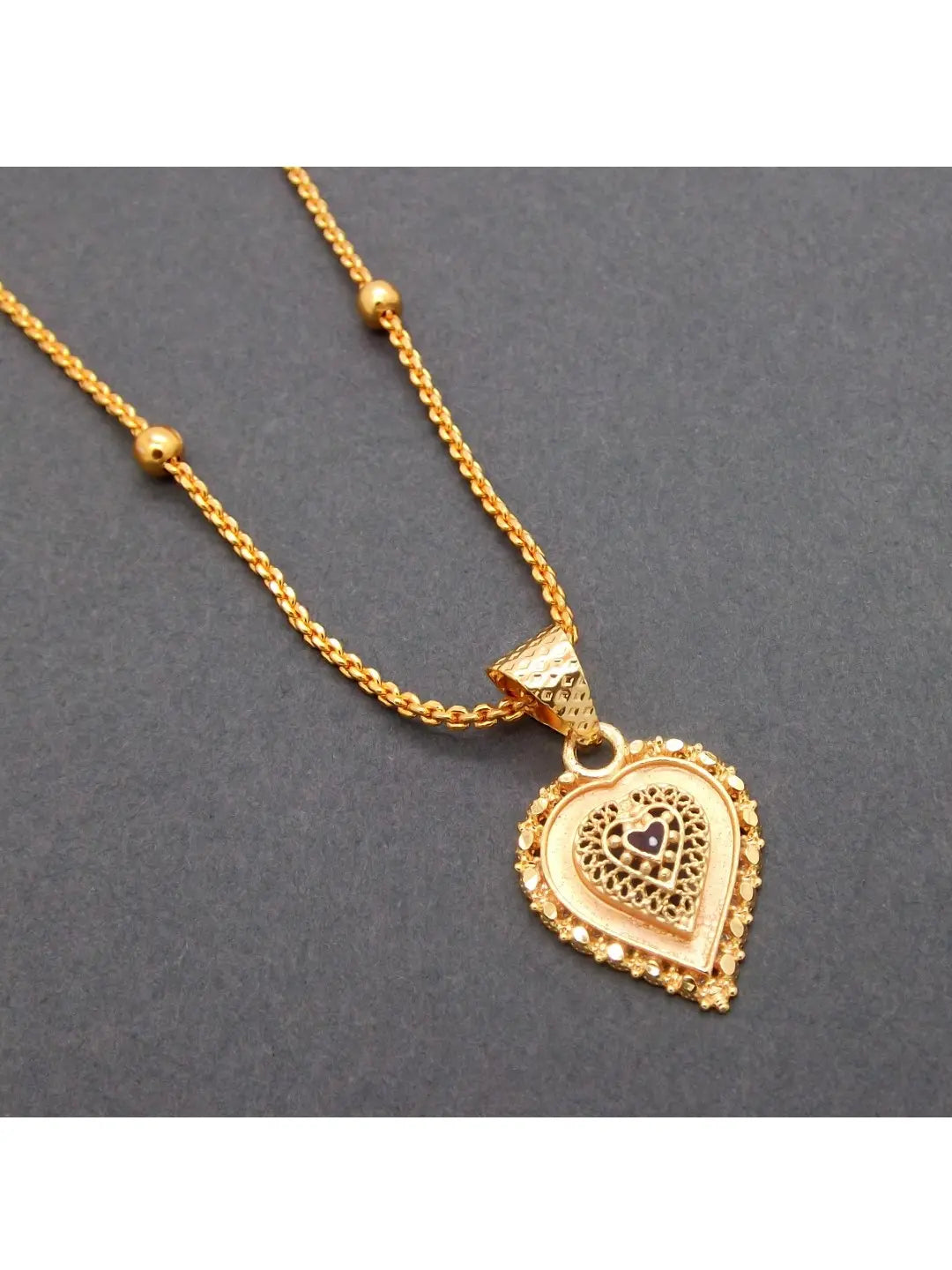 Heart Pendant Chain