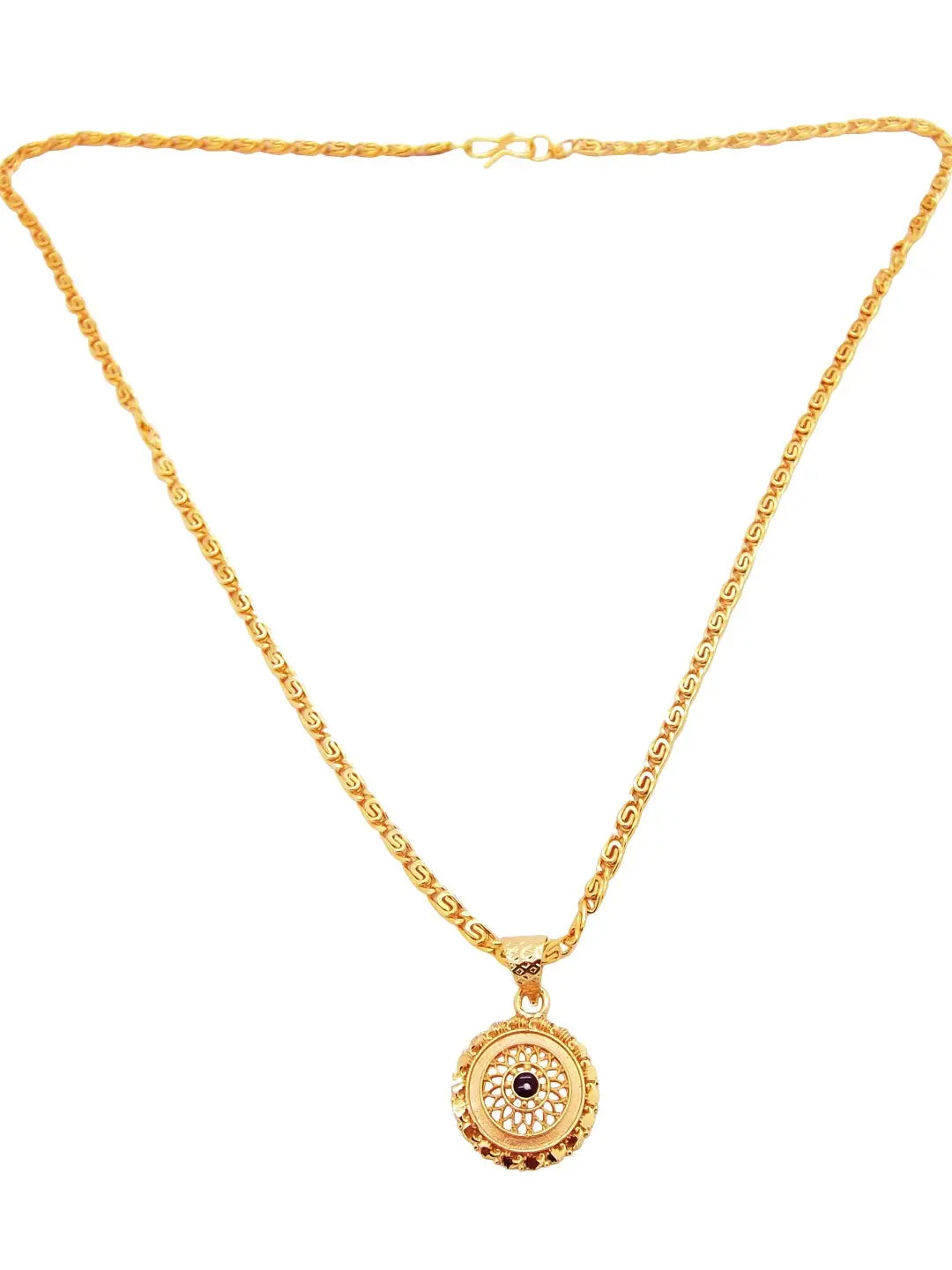 Round Pendant Chain