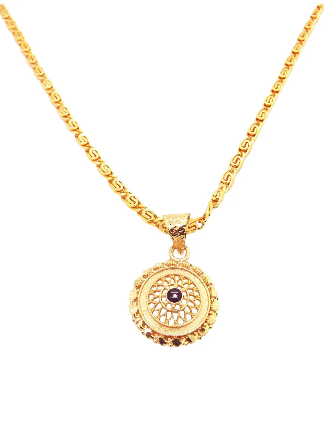 Round Pendant Chain
