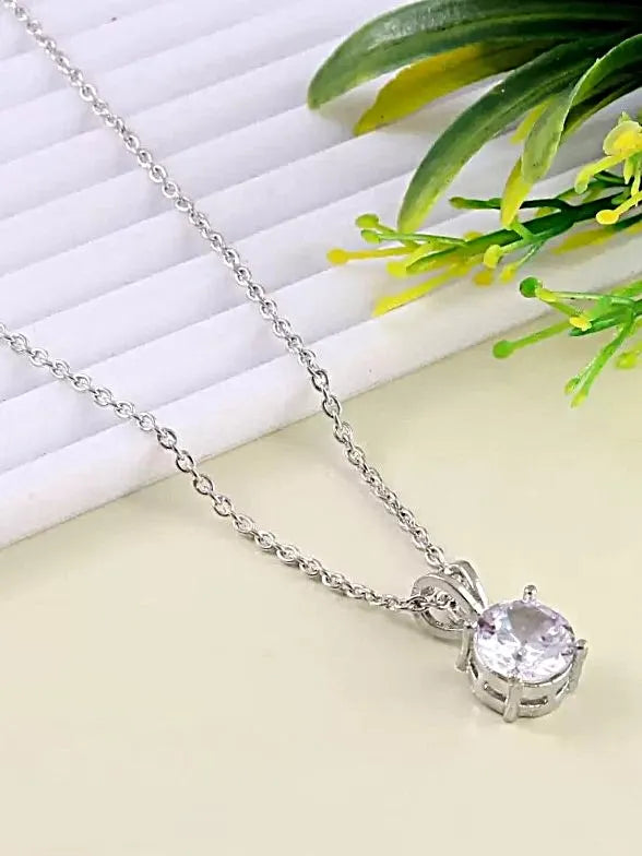 Silver Plated Pendants with Chains