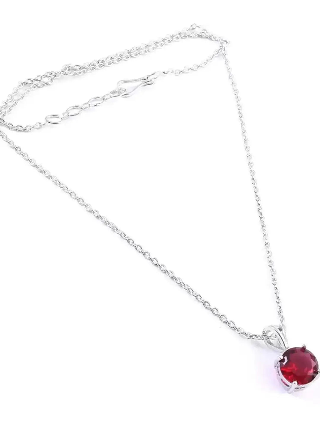 Ruby Pendant Chain