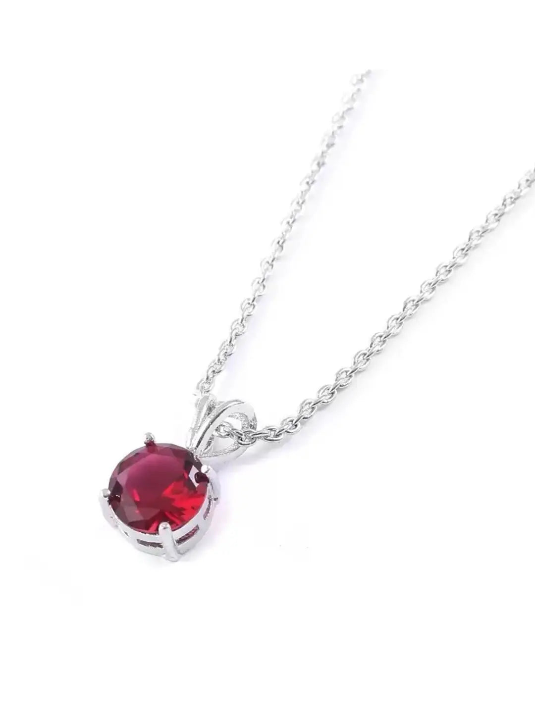 Ruby Pendant Chain