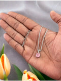 Blush Pink Pendant Chain