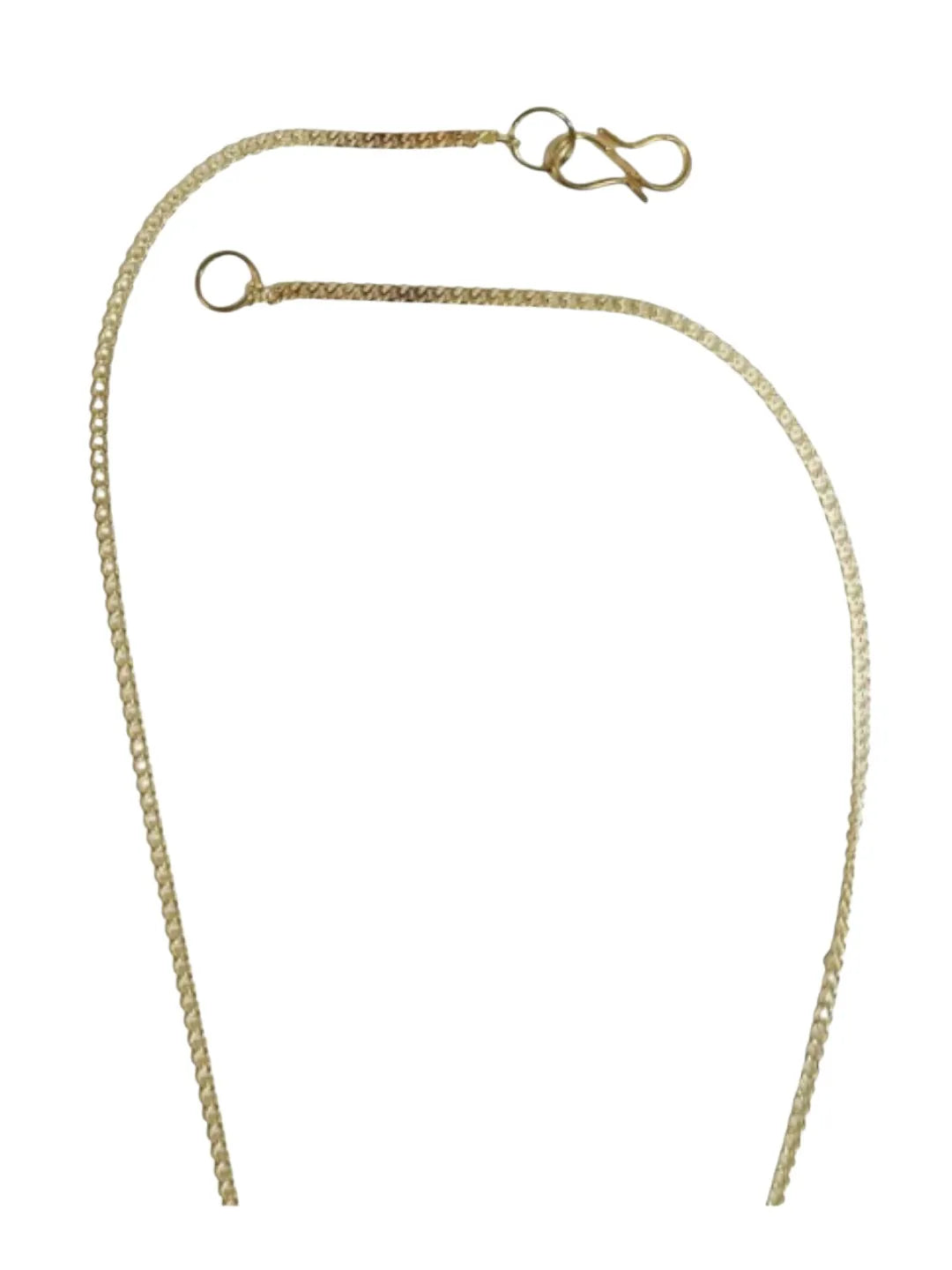 Silver-Plated Silver Stone-Studded Pendant with Chain