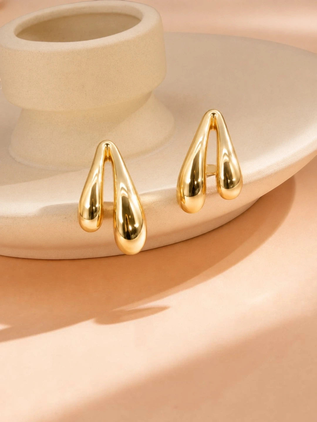 Anti Tarnish Trendy Drop Earrings