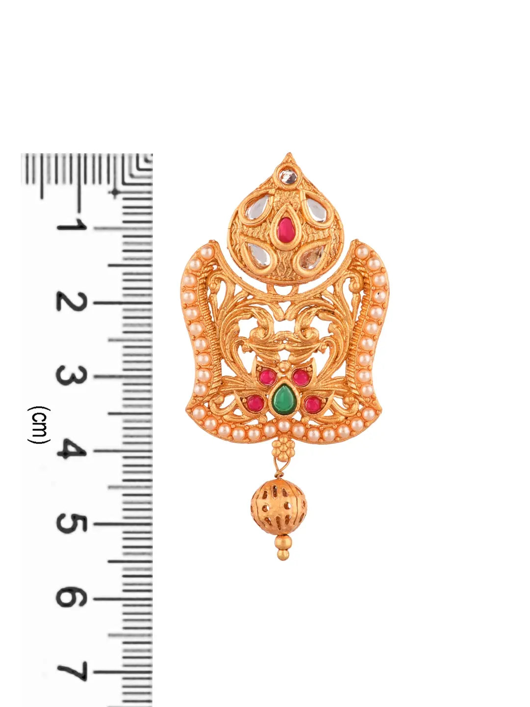 Ruby Pearl Earrings