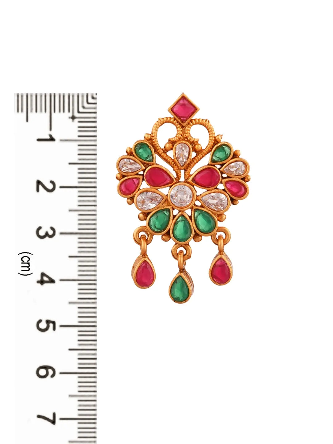 Floral Kundan Earrings