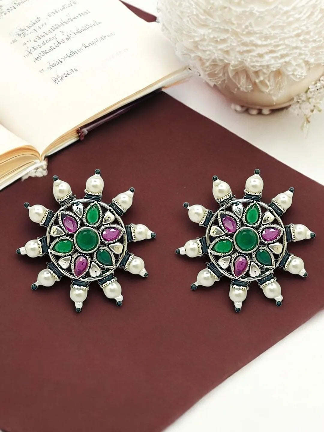Circular Studs Earrings