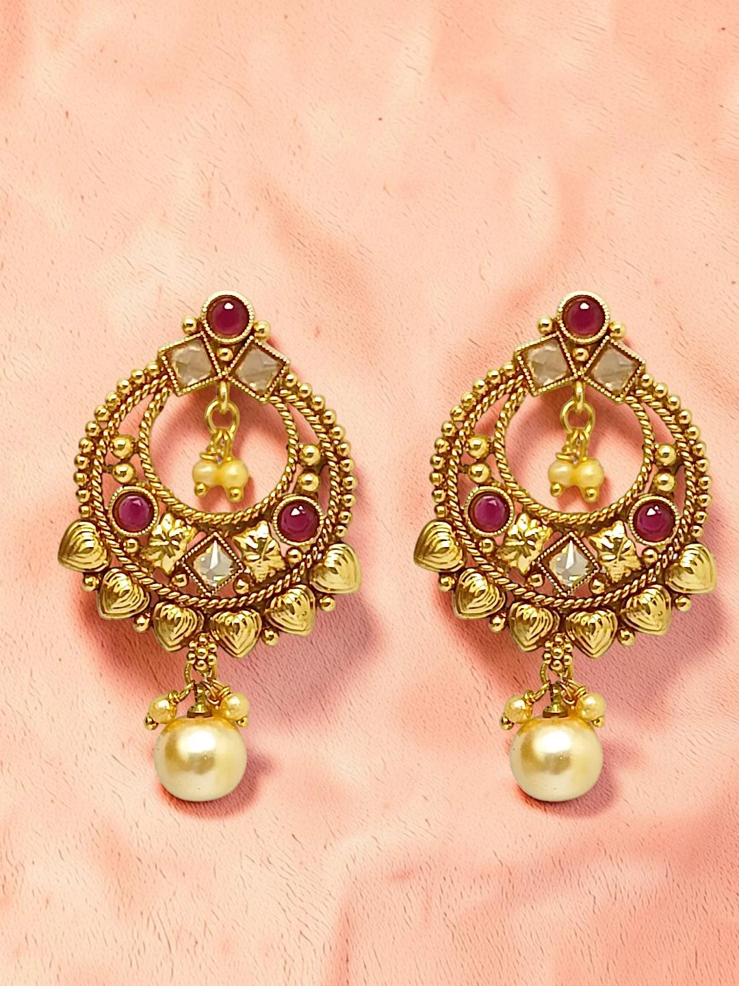 Gold-Plated Haasli Necklace Set