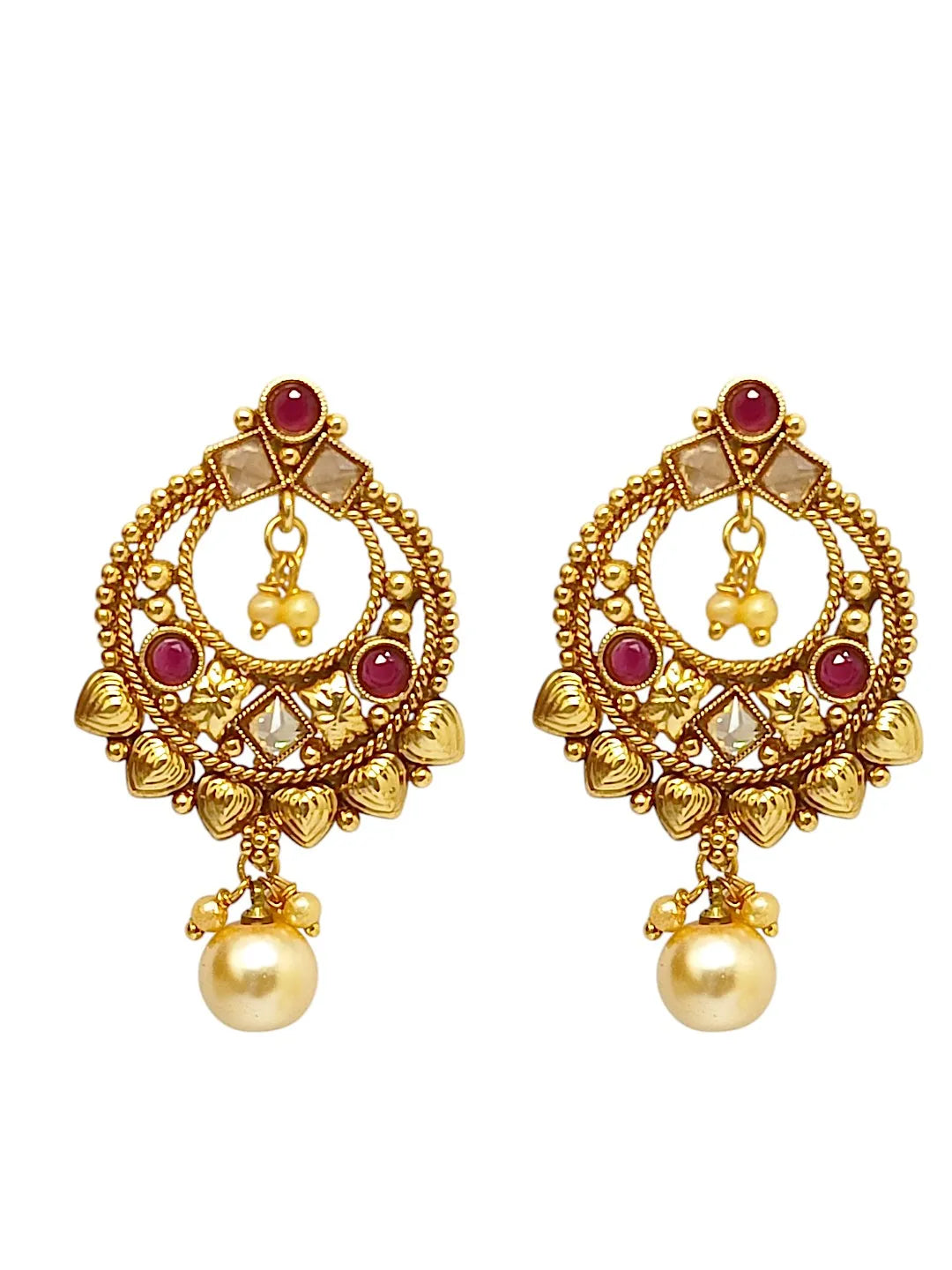 Gold-Plated Haasli Necklace Set
