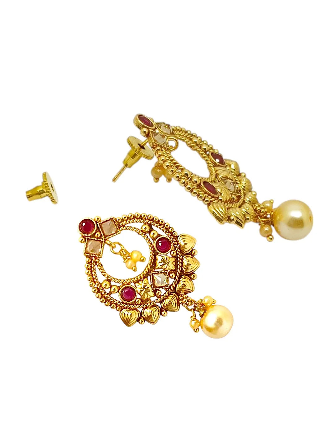 Gold-Plated Haasli Necklace Set
